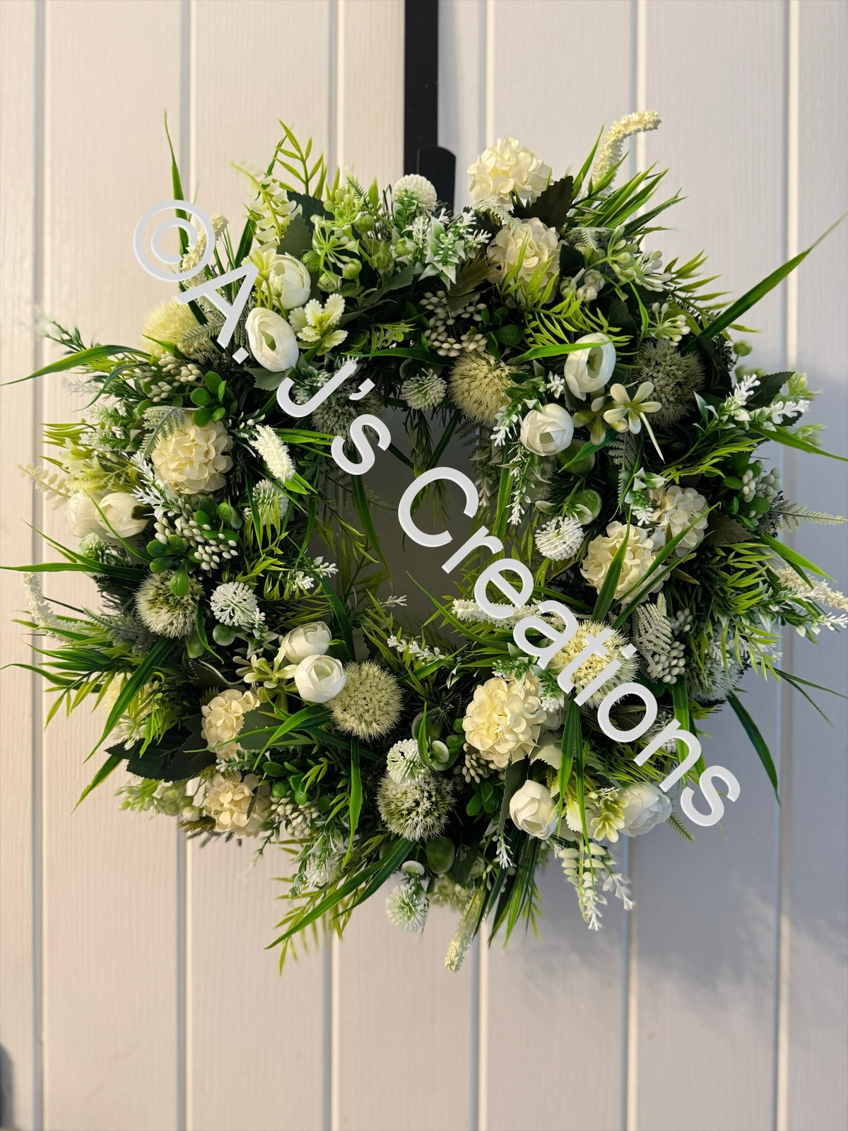 Ivory Rustic Wreath