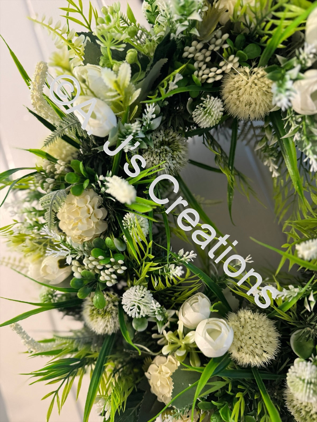 Ivory Rustic Wreath