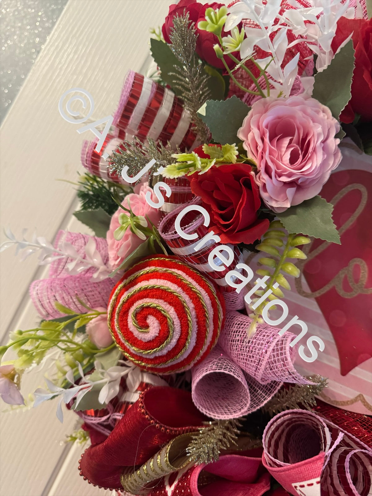 “Love” Valentines Wreath